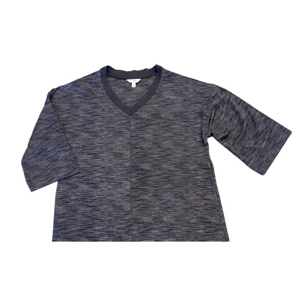 Secret Treasures Nightgown Lounge Dress Gray V-Neck 3/4 Sleeve Midi Split XL - Picture 6 of 6